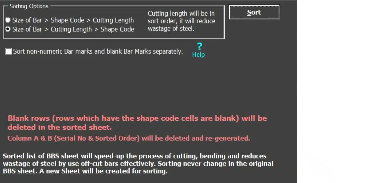 bbs sort